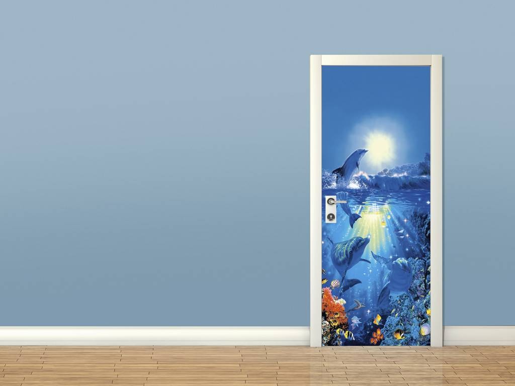 fotobehang-dolphin-in-the-sun-door-poster-200-x-86.jpg